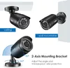 ZOSI 4X CCTV 1080p HD Außen Überwachungskamera Bullet Produktbild-Vorschau 2