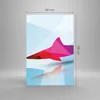 Bilder auf glas - Einteilig - Hai Illustration modern Produktbild-Vorschau 3