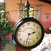 MONZANA® Horloge Murale Double Face Silencieuse Vintage - Voir les images du produit 3