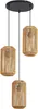 ZMH Rotan hanglamp Boho 3 lichts eettafellamp Productafbeelding-voorbeeld 10