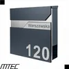 Poštovní Schránka S Adresou A Číslem Domu, Personalizovaná, Náhled obrázku produktu 4