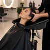 Bac à shampoing portable pour coiffeur, sur pied réglable Voir les images du produit 2