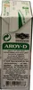 The image shows the side panel of a carton of Aroy-D coconut milk. Produktbild-Vorschau