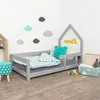 Kinderhausbett POPPI 90 x 160 Grau 1 Produktbild-Vorschau 2