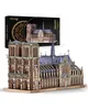 Piececool 3D puzzle, Notre-Dame de Paris, kov, 382 dílků Náhled obrázku produktu 1