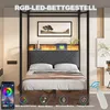 Flieks hydraulická postel pro mládež 90x190 cm s úložným Náhled obrázku produktu 8
