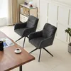 Deuline Esszimmerstühle 4er Set  360° drehbar mit Armlehne, Produktbild-Vorschau 3