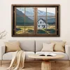 OneMillionCanvasses® - Leinwandbilder - 140x90 cm, Aussicht Produktbild-Vorschau 6