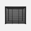 sweeek - Lamellenwand 100cm für Pergola Triomphe 3x3m V2 Produktbild-Vorschau 5