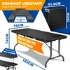 KESSER® Buffettisch Tisch klappbar Kunststoff 183x76 cm Produktbild-Vorschau 2