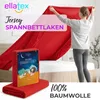 EllaTex Jersey Kinder Spannbettlaken 70x140 Baumwolle – Produktbild-Vorschau 2