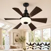E27 Deckenventilator mit Beleuchtung Fernbedienung, Leise Produktbild-Vorschau 1