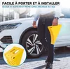 Wiltec klin na kolesá prívesu 2 kusy do 6,5 t Klin na Náhľad obrázku produktu 4