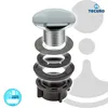 tecuro Hahnlochstopfen Deckrosette Ø 42 mm verchromt Produktbild-Vorschau 3