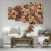 Bild auf Leinwand - Leinwandbild - Knoten Baum Stamm - Produktbild-Vorschau 6