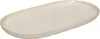 Platte "terre inconnue" aus beigefarbener keramik 30x18cm - Produktbild-Vorschau 1