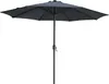 Primaster Sonnenschirm Kreta anthrazit/grau Ø 300 cm Produktbild-Vorschau 1