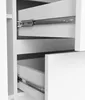 Komoda AKORD K100 Biały mat 101 cm 2 drzwi 3 szuflady 4 Podgląd zdjęcia produktu 4