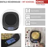 Digitale Küchenwaage EV025 schwarz Produktbild-Vorschau