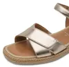 Ledersandalen mit Keilabsatz – Comfort Produktbild-Vorschau 6