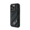 Karl Lagerfeld Diagonal Quilted Script - iPhone 15 Pro Max Produktbild-Vorschau 2