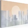 Italienischer Leinwand Leinwandbild - Modern City (1 Part) Produktbild-Vorschau 1