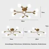 Deckenleuchte 6 Köpfe,Deckenlampe,Enthält keine Produktbild-Vorschau 7