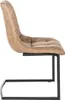 riess-ambiente Design Freischwinger Stuhl MIAMI taupe braun Produktbild-Vorschau 9