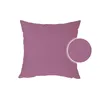 Kissenbezug 60x60 cm lila hell Struktur Leinenoptik Produktbild-Vorschau 2