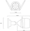 EZVIZ H3C 2K Pallottola (forma) Telecamera di sicurezza IP Anteprima dell’immagine prodotto 16