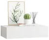 vidaXL Wandregal mit Schublade Weiß 40x23,5x10 cm MDF Produktbild-Vorschau 4