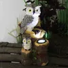 Solar Gartenfigur Eulen Solarleuchte Tierfigur Produktbild-Vorschau 4