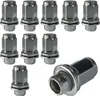 10x matice kola M12x1,5 plochý límec chrom 47 mm | šířka Náhled obrázku produktu 1