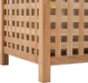 vidaXL Koš na prádlo 39x39x65 cm, masivní ořechové dřevo Náhled obrázku produktu 5