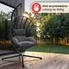 Swoods XXL Fotel Wiszący ze Stelażem – Do Wnętrz i na Podgląd zdjęcia produktu 4