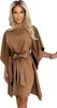 Numoco Minikleid für Frauen SOFIA cappuccino L/XL Produktbild-Vorschau 5