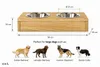 Distributore di cibo per cani da montare a parete, in legno Anteprima dell’immagine prodotto 5