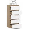 Kommode mit 5 Schubladen Kommode Organizer Kommode mit Produktbild-Vorschau 2