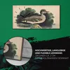 Leinwand Uhr Küche Wohnzimmer Bild 60x30 Vögel Wild Tiere Produktbild-Vorschau 5