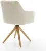 DELIFE Esszimmerstuhl Greg-Flex Cord Beige Holzgestell Produktbild-Vorschau 5