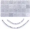 1400 Buchstabenperlen, schwarz-weiße Alphabetperlen, 4 x 7 Produktbild-Vorschau 1