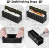 Sada na sushi, 12dílná sada nástrojů na sushi z Náhled obrázku produktu 3