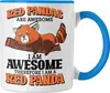 Trendation - Lustige Roter Panda Tasse Spruch Geschenk für Produktbild-Vorschau 1