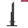 Side view of a black television on a white background. Anteprima dell’immagine prodotto