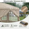 Sekey Faltpavillon 3x6 m wasserdicht UV50+ Gartenpavillon Produktbild-Vorschau 3