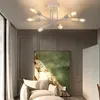 ZMH Deckenleuchte Weiß  6 Flammig Deckenlampe Vintage Produktbild-Vorschau 7