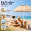 Fleau Goods Strandschirm – Sonnenschirm Strand/Garten – Produktbild-Vorschau 7
