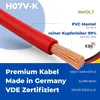INVOLT H07V-K Sada kabelů, 10 mm², 3x5 m jednotlivé vodiče, Náhled obrázku produktu 2
