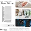 tectake® Fliegengitter mit Aluminiumrahmen für Türen 95 x Produktbild-Vorschau 6