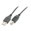 goobay USB 2.0 A/USB 2.0 B Kabel 1,8 m schwarz, 1 St. Produktbild-Vorschau 5